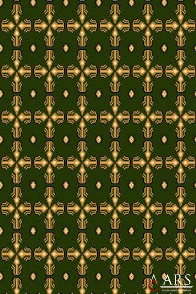 TREASURE F Impulse dark green Зеленый Бежевый Ковролин, ковровые покрытия  Brintons AGNELLA