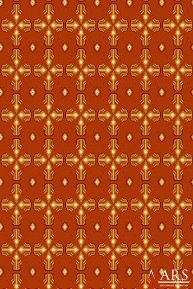 TREASURE F Impulse terracotta Оранжевый Бежевый Ковролин, ковровые покрытия  Brintons AGNELLA