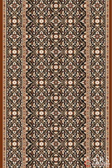 ANATIS czarny Коричневый Ковровые дорожки Brintons AGNELLA