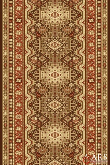 REMO ciemny braz Коричневый Ковровые дорожки Brintons AGNELLA