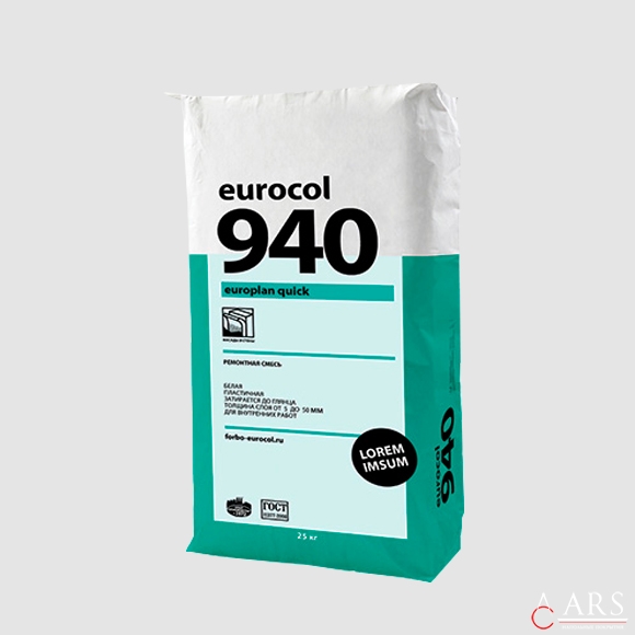 Ремонтная масса 940 Europlan Quick Eurocol 940 Europlan Quick  Клей и дополнительные материалы Eurocol