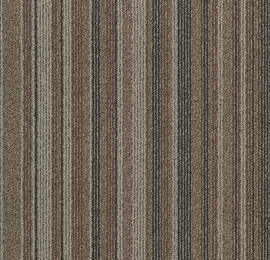 Tessera Barcode 314 time line Коричневый Ковровая плитка Forbo