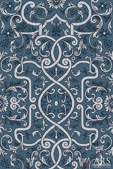 LIBIS Virgo libis teal Синий Ковролин, ковровые покрытия  Brintons AGNELLA
