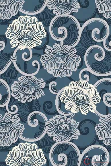 LATONA Virgo latona teal Синий Ковролин, ковровые покрытия  Brintons AGNELLA