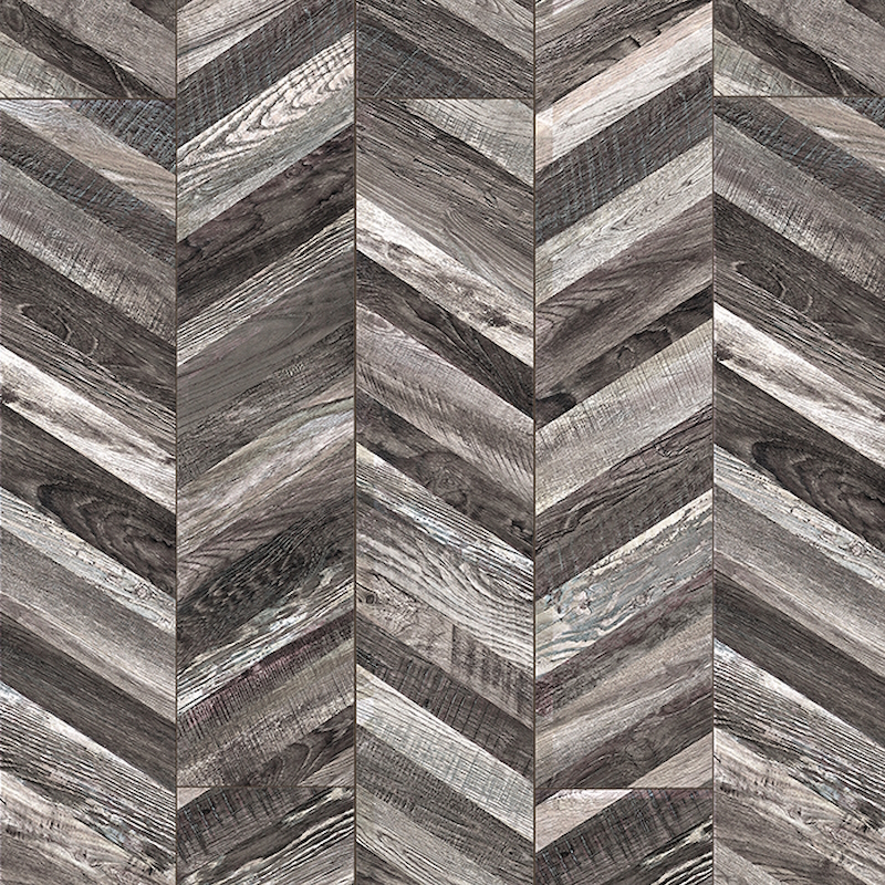 Trend Chevron 7302 CHEVRON SEPIA Серый Дизайн-плитка пвх (lvt) Vertigo