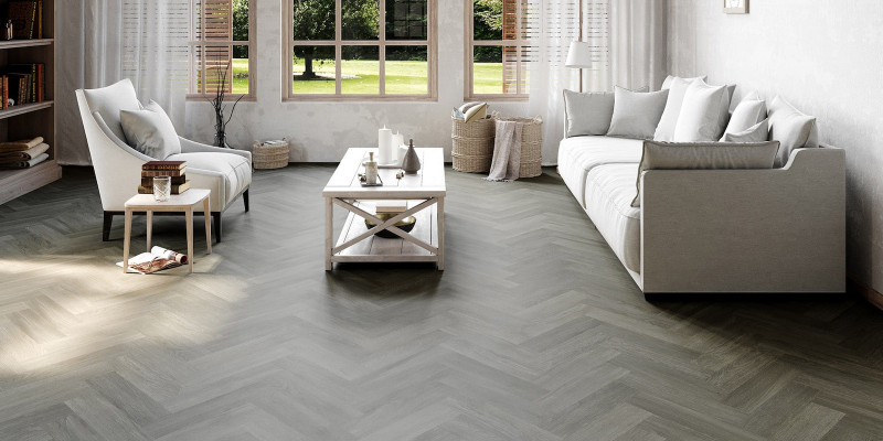 MAXIMUS New England Oak - Misty Серый Дизайн-плитка пвх (lvt) AW