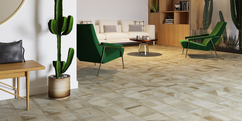 MAXIMUS Designers Parquet - Duchess Бежевый Дизайн-плитка пвх (lvt) AW