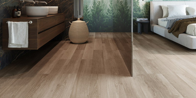 MAXIMUS French Oak - Linen Бежевый Дизайн-плитка пвх (lvt) AW