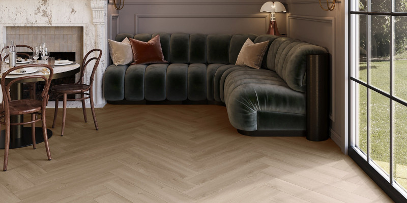 MAXIMUS Divine Oak - Cookie Коричневый Дизайн-плитка пвх (lvt) AW