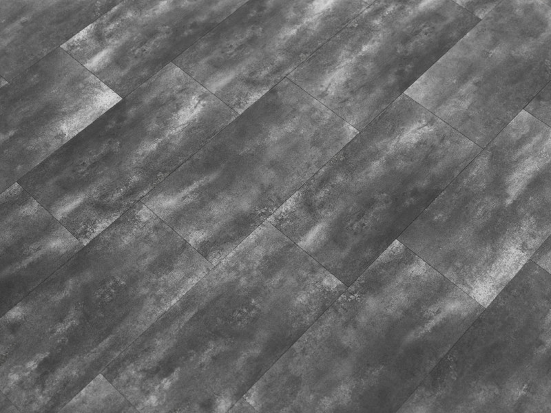 Fine Floor Stone FF-1445 Дюранго Черный Дизайн-плитка пвх (lvt) FineFloor