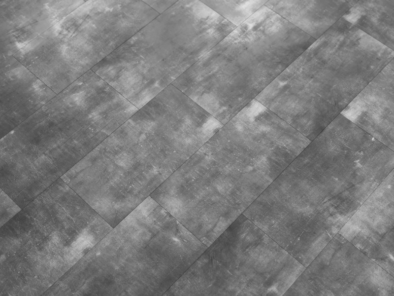 Fine Floor Stone FF-1440 Детройт Серый Дизайн-плитка пвх (lvt) FineFloor