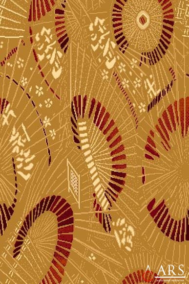 UMBRELLA Impuls dark gold Бежевый Желтый Красный Ковролин, ковровые покрытия  Brintons AGNELLA